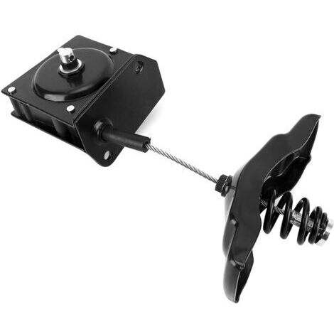 DEESSE SHOP-Treuil de roue de secours, support de levage longue durée en acier noir standard d'origine 924-538 pour remplacement de voiture Ram 2500 3500.
