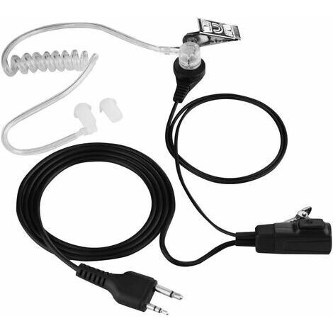 DEESSE SHOP-couteurs transparents de scurit PTT pour talkie-walkie Midland (1/5)