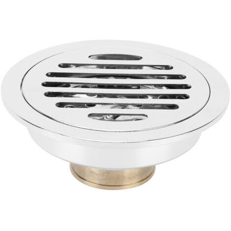 DEESSE SHOP-Siphon de sol rond en cuivre anti-insectes et déodorant pour salle de bain (1/5)
