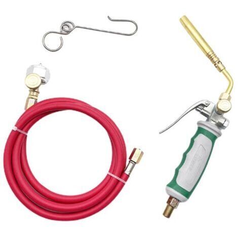 DEESSE SHOP-Mapp Kit de Soudage au Chalumeau au Tête de Chalumeau au avec Tuyau de 1,6 M pour le Soudage au Gaz (1/5)