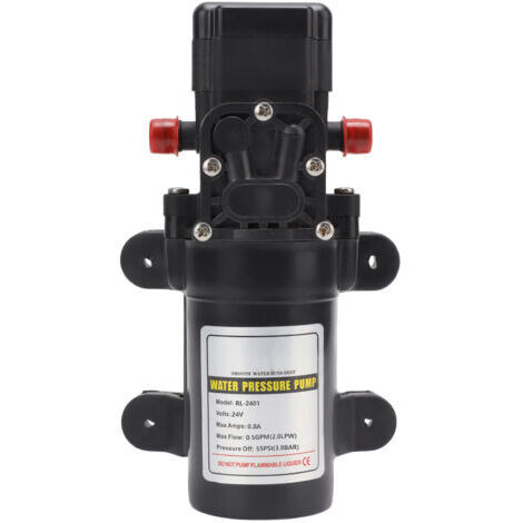 DEESSE SHOP-Pompe à Eau à Diaphragme, Auto-amorçante, Légère, Redémarrage Automatique, Performance Stable, Pompe à Diaphragme à Grand Débit pour l'industrie (RL 2401 24V). (1/5)