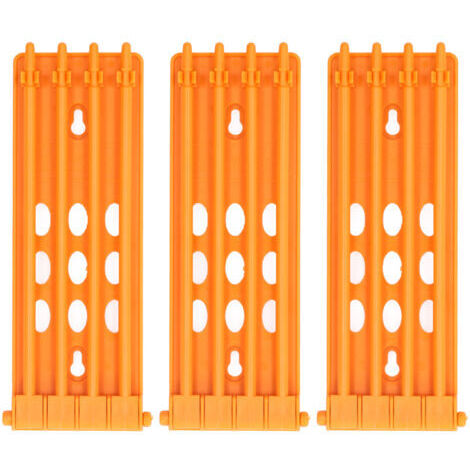 DEESSE SHOP-Atyhao 3 Pièces Pigeon Support Frame, Pigeon Leg Ring Holder Économisez de l'espace 4 Colonnes pour Pigeon Farm Jaune (1/5)
