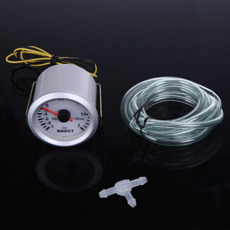 DEESSE SHOP-Jauge de presse à vide Turbo Boost pour voiture automatique 2 "52mm -1 2BAR lumière LED bleue. (1/5)