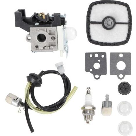 DEESSE SHOP-Kit carburateur de qualité supérieure pour débroussailleuse Echo SRM-225 PAS-225 PE225 PPF225 SHC225 SRM225U Installation facile fiable et durable Accessoires complets inclus (1/5)