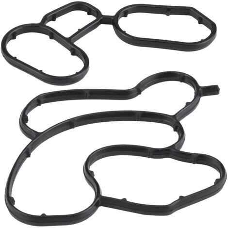 DEESSE SHOP-KIMISS Remplacement du Joint D'étanchéité du Refroidisseur D'huile du Joint D'étanchéité du Boîtier de Filtre à Huile Moteur 11427508971 11427508970. (1/5)