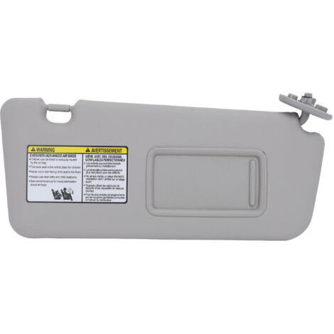 DEESSE SHOP-Visor du soleil côté passager avant avec miroir de maquillage bloquant élégant pour RAV4 2004 à 2005 Gray 74310 42370 B0.