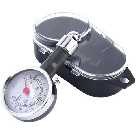 DEESSE SHOP-Cocoarm Gauge de Pression des Pneus Tester Tester Universal Car Ponde de Pneu de Voiture avec une Machine de Précision Matériau Métallique Robuste Taille Compacte Facile à Utiliser pour la (1/5)