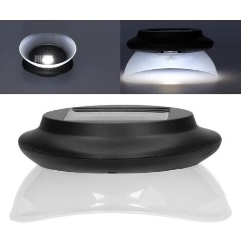 DEESSE SHOP-Lampe d'extérieur à LED, batterie intégrée Éclairage uniforme Pas de câblage IP55 Lampe de jardin à capteur de lumière étanche pour les cours et les sites pittoresques (1/5)