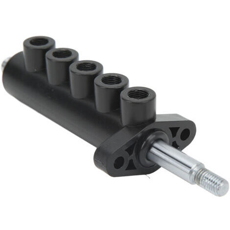 DEESSE SHOP-Changeur de pneus, pédale, Valve pneumatique, 5 voies, alliage d'aluminium, tige filetée en acier de 8mm, fournitures de réparation (1/5)