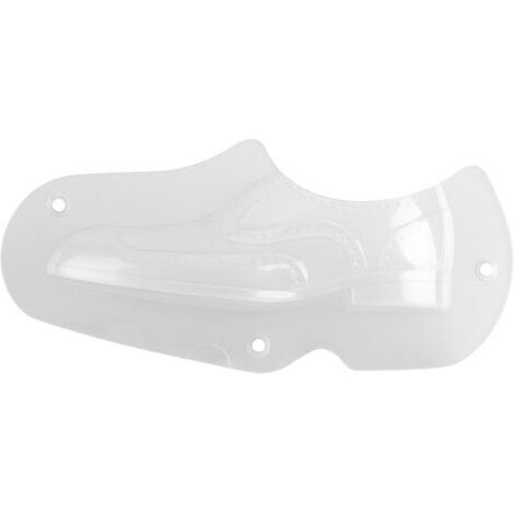 DEESSE SHOP-ViaGasaFamido Moule à chocolat 3D en forme de chaussures pour homme - En plastique transparent - Pour décorer des gâteaux fondants ou faire des bonbons glacés au chocolat (1/5)