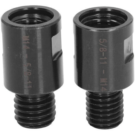 DEESSE SHOP-Lot de 2 adaptateurs filetés M10 à M14 – Acier allié pour meuleuse et perceuse – Installation rapide et stable – Compatible avec divers outils (1/5)