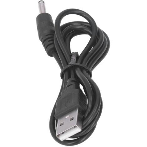 DEESSE SHOP-Eujgoov Câble de Charge de Cordon d'alimentation USB, compatibilité Universelle, Travail Fiable, Meilleure Conception, électronique, Fonctionne Efficacement avec Divers Appareils, pour 3,5 (1/5)