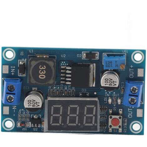DEESSE SHOP-Headerbs Convertisseur CC CC à Courant élevé 4.5 V-32V à 5V-35V Module Step-UP avec Dissipateur de Chaleur, pour Les Projets D'éclairage LED.