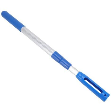 Perche Télescopique de Piscine, Perche Télescopique Professionnelle en Aluminium à 3 Sections Poignée de Filet de Nettoyage de Piscine Détachable pour Filets D'écumoire Brosse de Tête D'aspira (1/5)