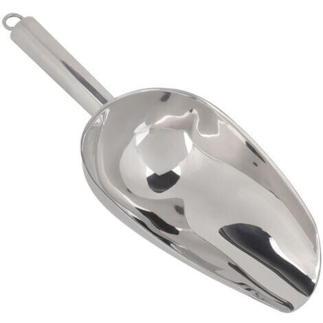 Fafeicy Scoop de Glace de Nourriture, Scoop de Services Publics Multifonctionnels en Acier Inoxydable pour Grains de café à la Pelle de Fruits Séchés pour Le Bar de la Fête de Mariage (12 onces) (1/5)
