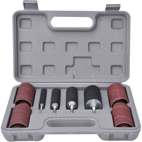 Generic Ponceau à Tambour, Ponceuse de Ponceuse de Forage Ponçage de Forage de en Métal Outil de Polissage en Bois Ponds de Manchon de Tambour (1/5)