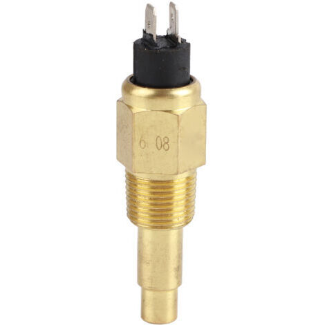 Capteur de Température d'eau 3/8 NPT, Capteur de Température 3/8 '' NPT 98 ℃ Capteur de Température d'eau Moteur, Jauges de Pression et de Température Combinées Industrielles. (1/5)