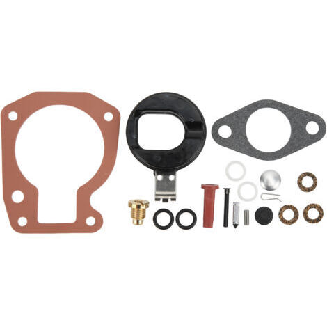 439070 Kit de réparation de carburateur 18 pièces, joint de carburateur hors-bord résistant à l'usure, pièces d'entretien du moteur (1/5)