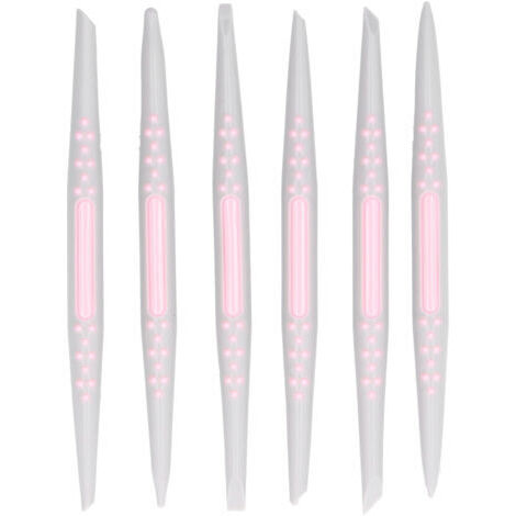 01 Stylo de Gravure de Fondant, kit de décoration de gâteau sûr avec 6 pièces pour Boulanger pour pâte à Sucre (Gomme fondante) pâte de pétale (1/5)