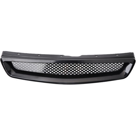 Capot avant Grille de pare-chocs Grille d'admission ABS Grille noire pour Honda Civic 1999-2000 (1/5)