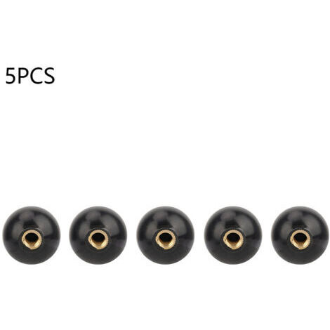 5 pièces BM10 32 construit en cuivre vis écrou rond bakélite boule bouton poignée (1/5)