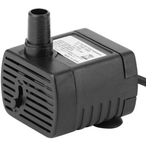Mini pompe à eau submersible DC USB pompe de fontaine pour aquarium bassin hydroponique, silencieux sans brosse, 150L/H