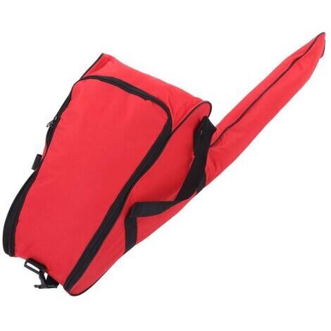 Étui de Transport pour Sac de tronçonneuse, Outil de Rangement pour étui de tronçonneuse étanche Portable, Accessoires de scie à chaîne Robuste(Rouge) (1/5)