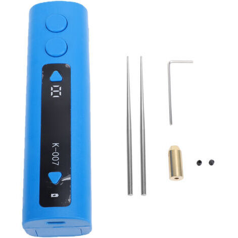 Dissolvant de Colle pour écran de Téléphone, Machine de Nettoyage de Colle Portable électrique Réglable à 6 Niveaux avec Lumière LED, pour L'élimination de la Colle Sèche D'écran. (1/5)