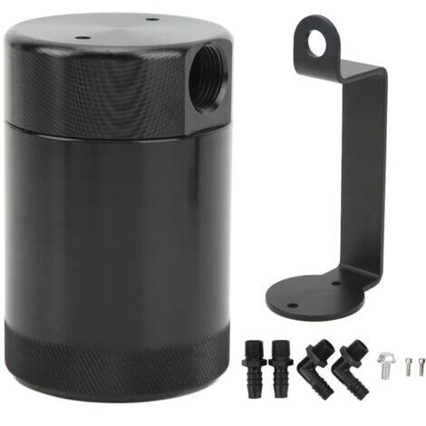 Séparateur d'huile Catch Can Réservoir d'huile moteur avec support de remplacement pour Dodge Charger Hellcat 20152020. (1/5)