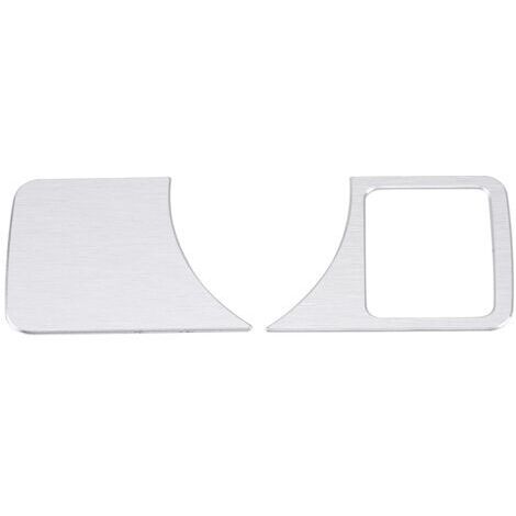 Garniture de couvercle de bouton de phare voiture en alliage d'aluminium couvercle d'habillage de bouton de commutation de phare pour A B C E GLK GL ML classe W176 W246 W204(Type-A).