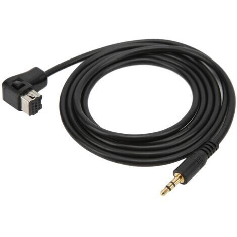 EBTOOLS Adaptateur D'entrée MP3 3,5 Mm Câble Adaptateur Audio 3,5 Mm Câble Audio Auxiliaire pour Autoradio Adaptateur D'entrée MP3 3,5 Mm Remplacement pour Pioneer Headunit IP‑BUS. (1/5)