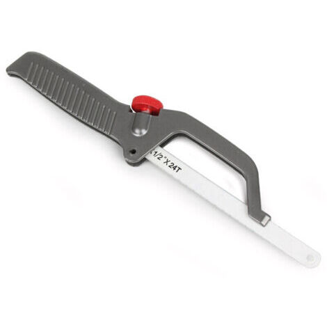 Marhynchus Petite Scie Portable pour le Travail du Bois en Aluminium en Alliage Mini Hacksaw Hacks Scie à Scierie Ergonomique Conception pour une Utilisation Confortable (1/5)
