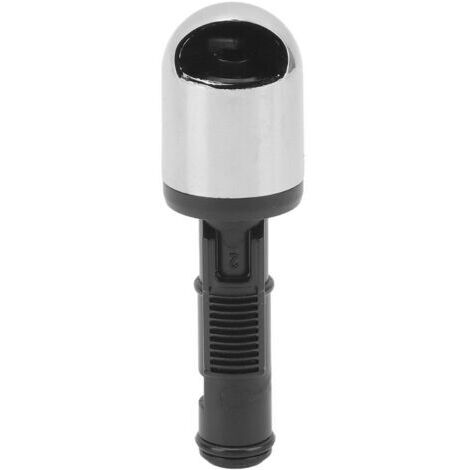 FILFEEL Spray des Phares, Rondelle de Phare de Bosse de Cache-Phare de 1PCS avec Amélioration du Confort de sécurité de Conduite pour 718 911 (Chromé). (1/5)