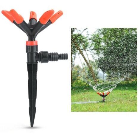 Rosvola Arroseur de jardin rotatif à 360 °, automatique, pour système d'arrosage de cour. (1/5)