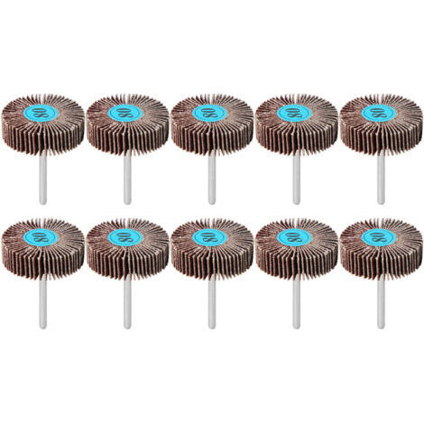 Generic Roue de Ponçage, Ponceuse de Roue 10pcs Ponçage du Rabat de Roule de Rabat à à Disque de à (1/5)