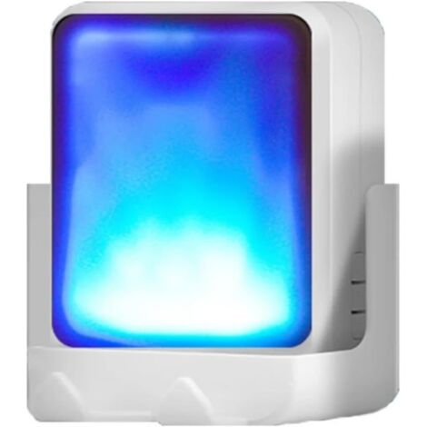 Sonnette de Porte sans Fil avec télécommande, Son et lumière, télécommande Longue portée A0101.(Silver) (1/2)