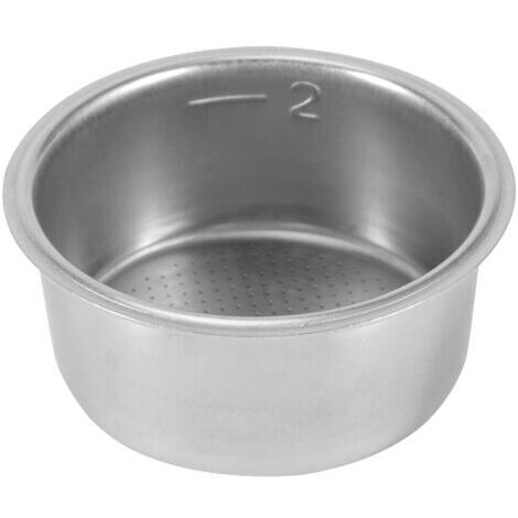 Filtre de café Brewing Performance Filtre en Acier Inoxydable 51 Mm, Filtres à Maille Sous Pression Accessoires de Machine sans Pression pour Machine à Haute Pression