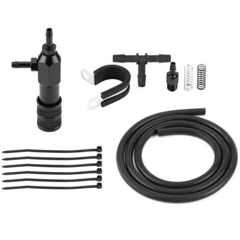 Contrôleur de suralimentation manuel, tuyau 1/4 pouces, réglage 1-30PSI, chargeur turbo de voiture sans fuite pour système d'admission d'air (1/5)