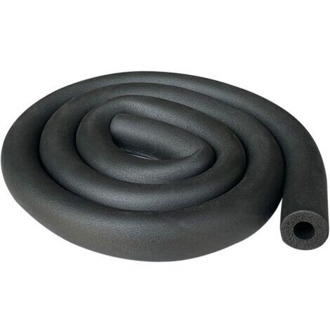Tube isolant pour tuyau de chauffage, diamètre 32 mm, isolation de tuyau de 1,8 m pour tuyau de chauffage et de climatisation (noir, 32 mm)