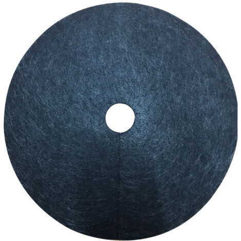 Lot de 1 Tapis de Protection Contre Les Mauvaises Herbes, Tapis de paillage Rond pour extérieur, Protection Contre Les Mauvaises Herbes (diamètre 42 cm) (1/5)