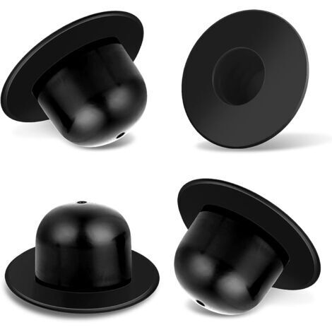 (Noir) 4 bouchons de piscine courts, accessoires de piscine hors sol, trous de bouchon de piscine de remplacement, adaptés aux piscines hors sol (1/5)