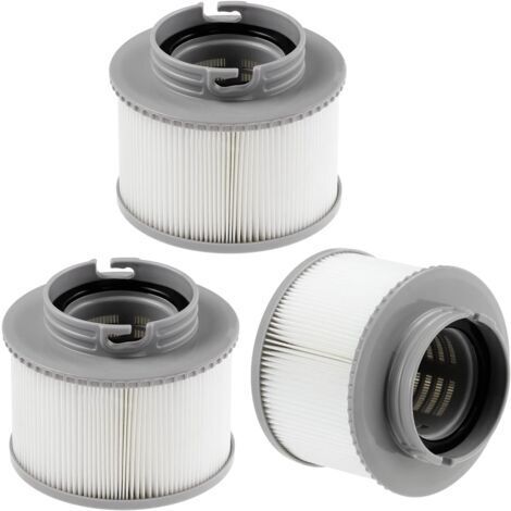 3 Pièces Filtre pour Mspa FD2089, Cartouche Filtrante Mspa, Réutilisable Cartouche Filtre Spa Lite pour Mspa Tous Modèles Piscines Gonflables (1/5)