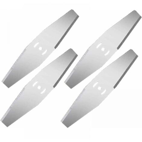Remplacement des Têtes de Lame de Coupe-Herbe Tondeuse à Gazon Lames de Débroussailleuse Têtes de Lame De Désherbant(Blade x 4) (1/5)