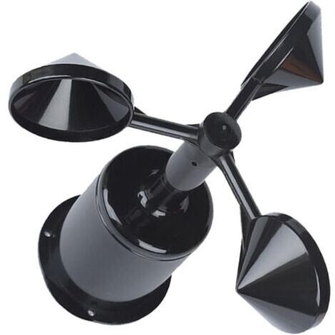 Anémomètre Abs avec Indicateur De Direction Vent Boîtier Et Compact pour Mesure Précise Vitesse Vent pour Applications Agricoles Et Météorologiques