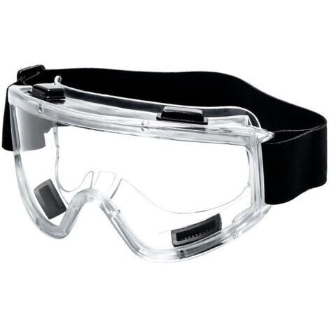 Lunettes de Protection Anti-buée Surlunettes de Sécurité Anti-rayures Idéal pour Bricolage, Chimie, Travaux, Chantiers - Homme & Femme (1/5)
