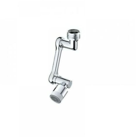 Extended Tap 1080 Swivelling Splash Filter Swivelling Tap Spray Fork - Dual Mode [silver] (1/5)
