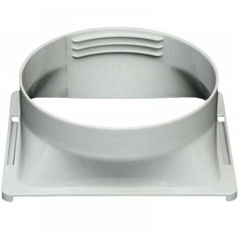 Climatiseur Adaptateur Interface De Tuyau D'Échappement,15cm Cache Fenetre Clim Adaptateur De Fenêtre Pour Tuyau D'Échappement (1/5)