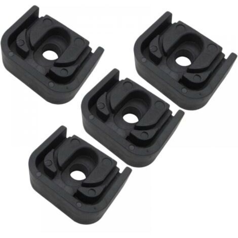4 Pièces Coussin Amortisseur De Choc Pour Climatiseur Supports En Caoutchouc Pour Climatiseur Embouts En Caoutchouc Pour Support De Bélier Climatisation Centrale Capacitance Base (1/4)