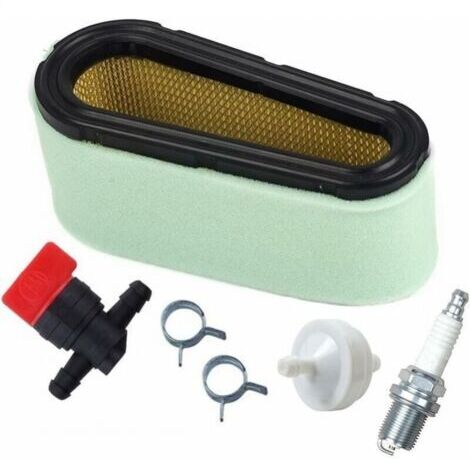 496894 Kit filtre à air et pré-filtre pour Briggs &Stratton 12.5-17 HP 494768 tondeuse à gazon (1/4)