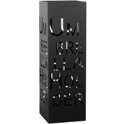 DEESSE SHOP-Porte-parapluie lettres créatives en fer - Noir -DENUOTOP (1/5)